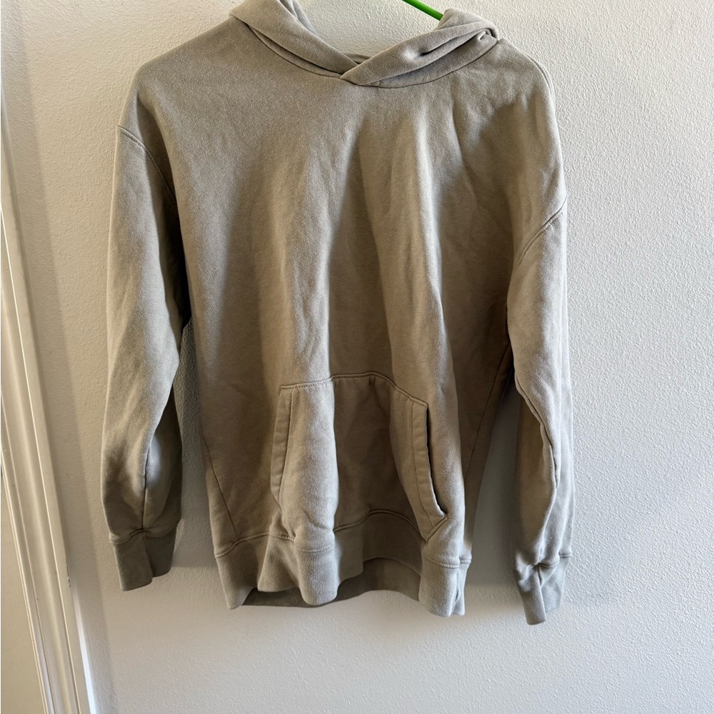 Abercrombie & Fitch Tan Fleece Hoodie
